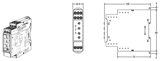 K8AB系列 外形尺寸 3 