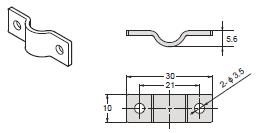 F3SJ系列 外形尺寸 94 F39-LJ1 Detailed Dimensions of Bracket_Dim3