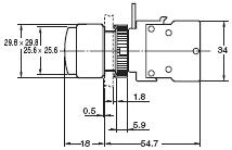 M22 外形尺寸 3 M22-C_Dim