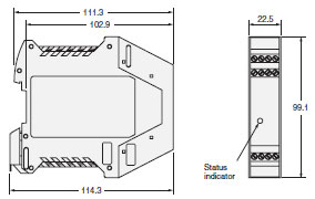 MS4800系列 外形尺寸 21 MS4800-RM6_Dim