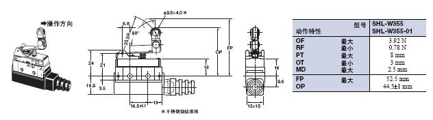 SHL 外形尺寸 20 SHL-W355_Dim