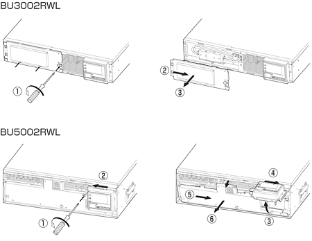 不间断电源（UPS）电池 BUB2002RW更换步骤2图